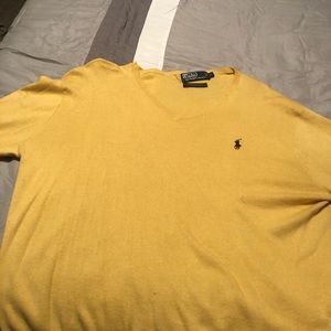 Men Polo vneck sweater